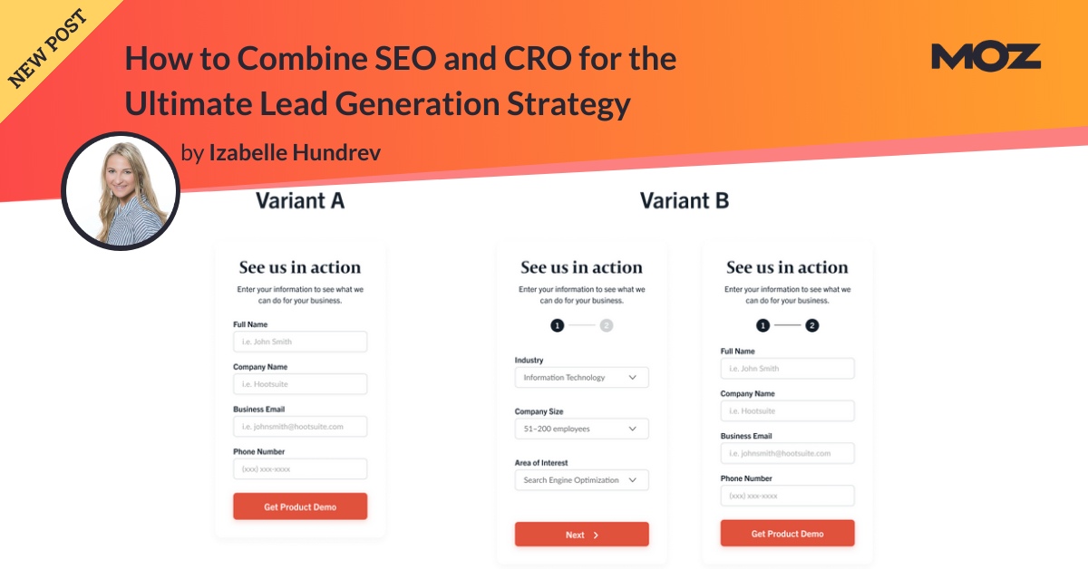 How to Combine SEO and CRO for the Ultimate Lead Generation Strategy