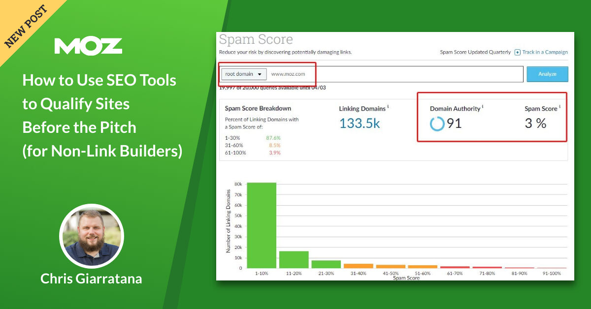 How to Use SEO Tools to Qualify Sites Before the Pitch (for Non-Link Builders)