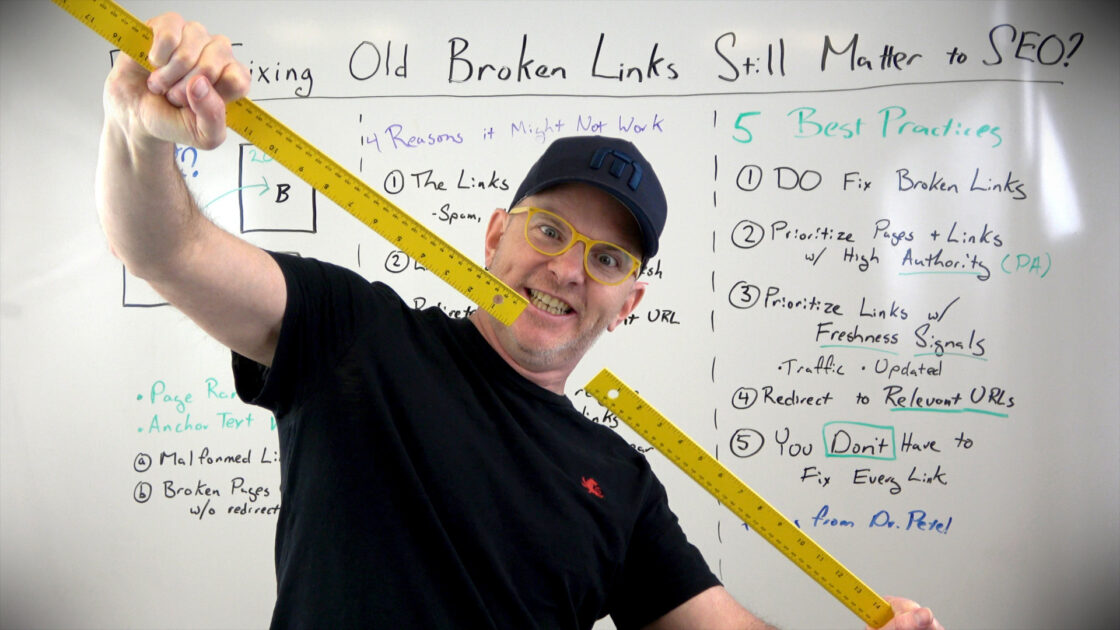 Does Fixing Old Broken Links Still Matter to SEO?